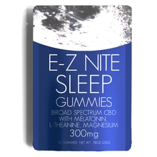 EZ Nite Sleep CBD+Melatonin 10-Gummy Pack 300mg
