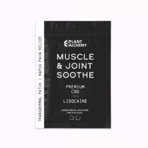 CBD Muscle Soothe Patch With Lidocaine 2 Pack