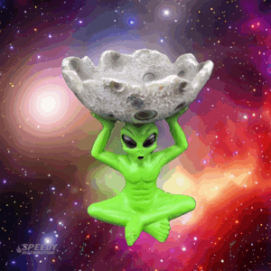 Alien Half-Moon Ash Tray