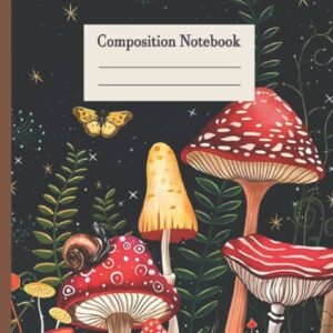 Mushroom Lined Journal