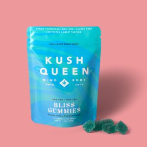Kush Queen Rx - CBD:CBG Bliss Gummies - 30 Count